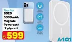 PİRANHA 9020 5000 MAH MAGSAFE POWERBANK PİRANHA 9020 5000 MAH MAGSAFE POWERBANK